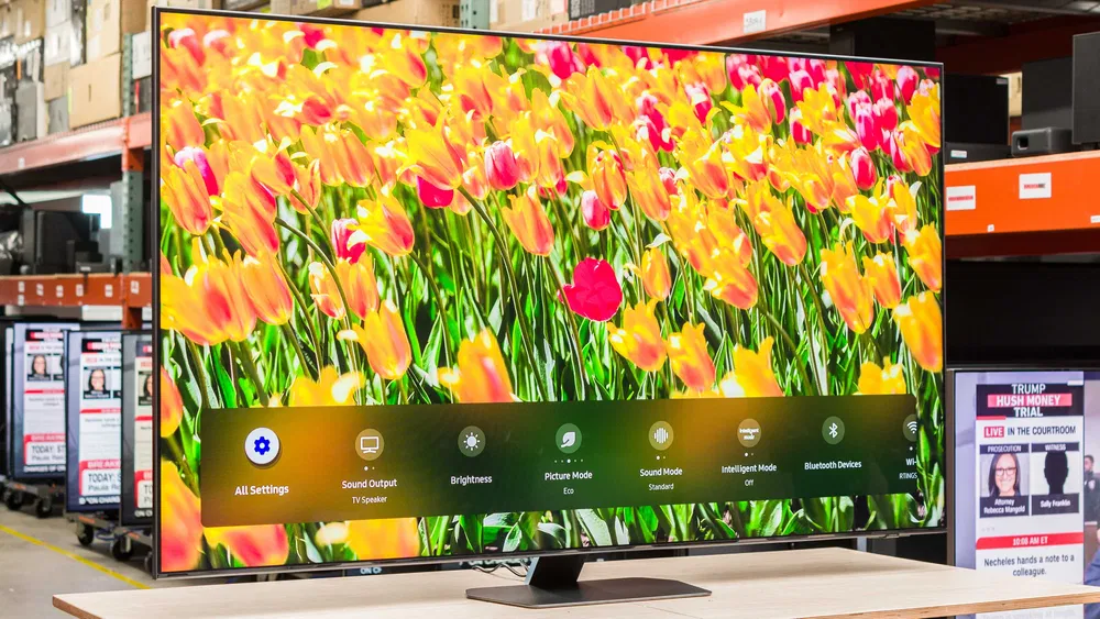 Performance and settings of Samsung QN90D 98 Inch TV